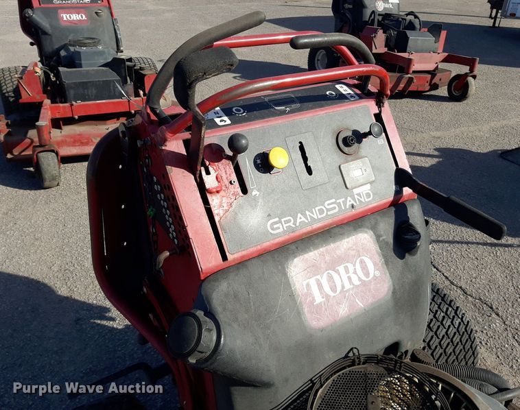 image for item LX9799 2009 Toro GrandStand 74558  ZTR lawn mower