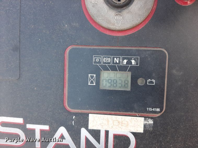 image for item LX9800 2009 Toro GrandStand 74558  ZTR lawn mower