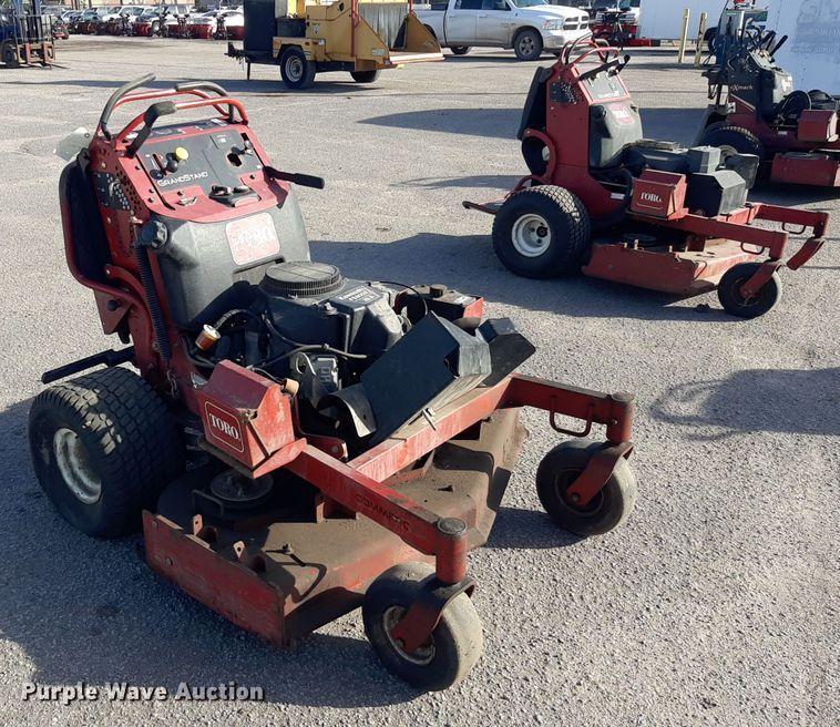 image for item LX9801 2011 Toro Grandstand 74538  ZTR lawn mower