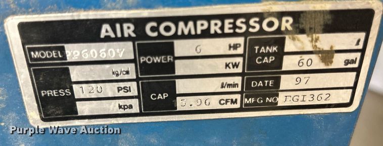 image for item MD9026 (2) air compressors