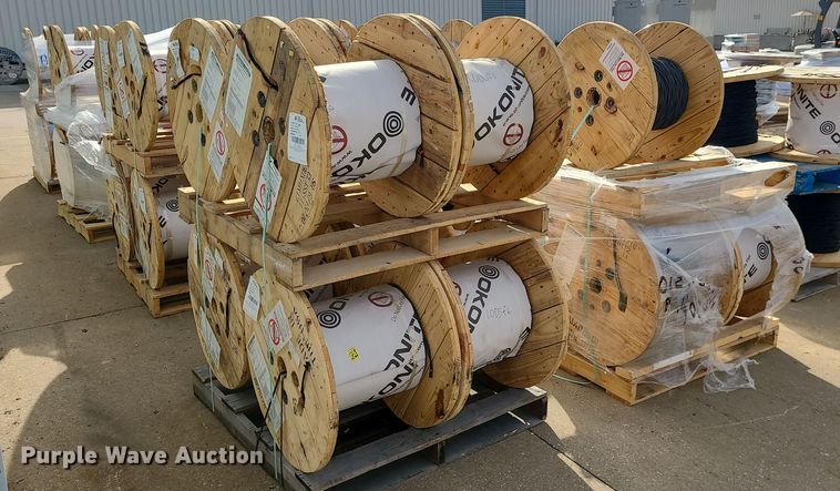 image for item MG9777 Approximately 75,000' of Okonite 10 AWG electrical wire