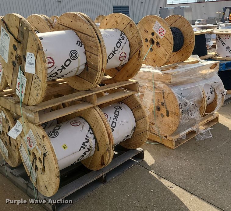 image for item MG9777 Approximately 75,000' of Okonite 10 AWG electrical wire