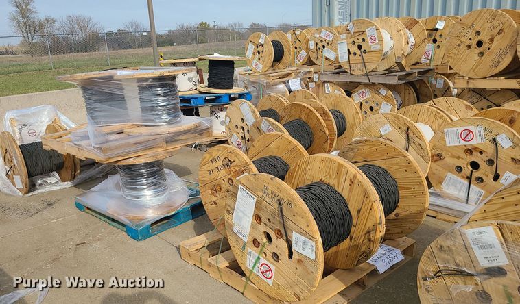image for item MG9777 Approximately 75,000' of Okonite 10 AWG electrical wire