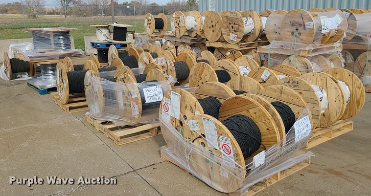 image for item MG9777 Approximately 75,000' of Okonite 10 AWG electrical wire