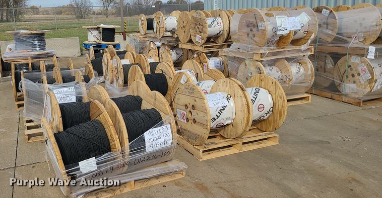 image for item MG9777 Approximately 75,000' of Okonite 10 AWG electrical wire
