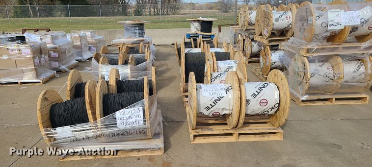 image for item MG9777 Approximately 75,000' of Okonite 10 AWG electrical wire