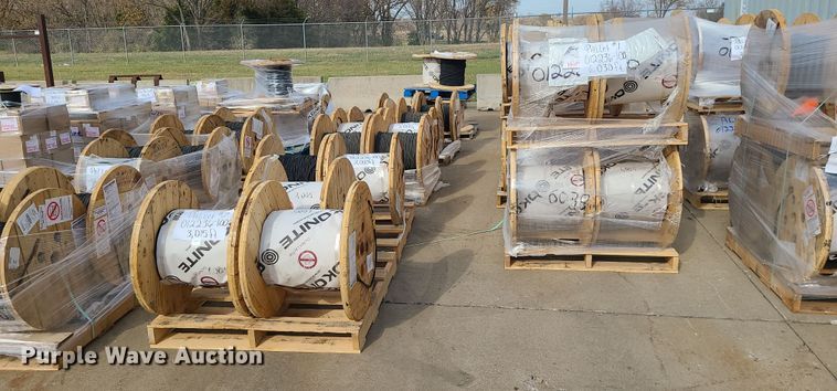 image for item MG9777 Approximately 75,000' of Okonite 10 AWG electrical wire