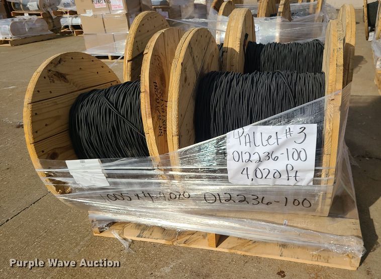 image for item MG9777 Approximately 75,000' of Okonite 10 AWG electrical wire