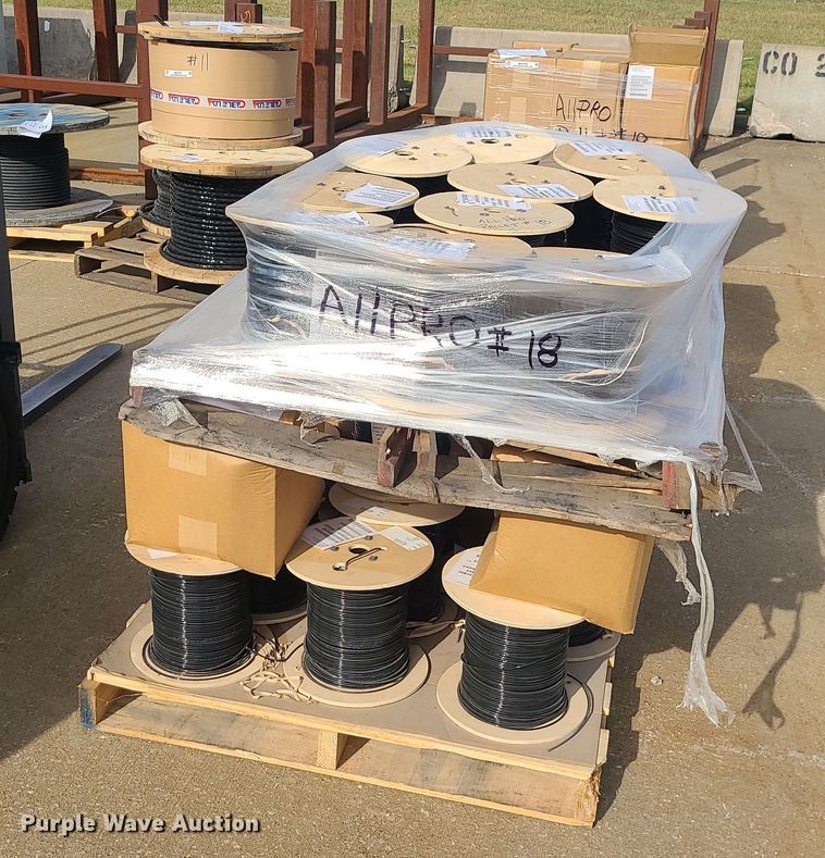 image for item MG9780 Approximately 94,000' of 10 AWG electrical wire