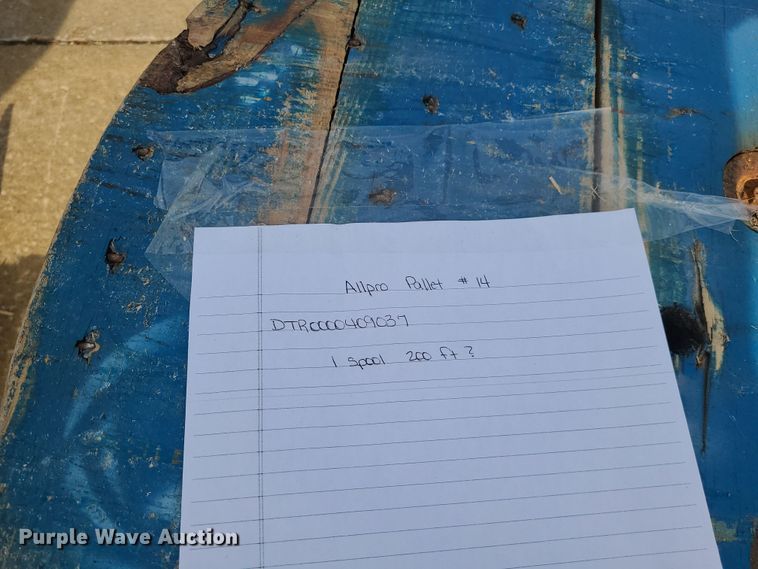 image for item MG9781 Approximately 3,500' of electrical wire