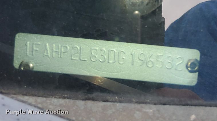 image for item MI9813 2013 Ford Taurus Police Interceptor