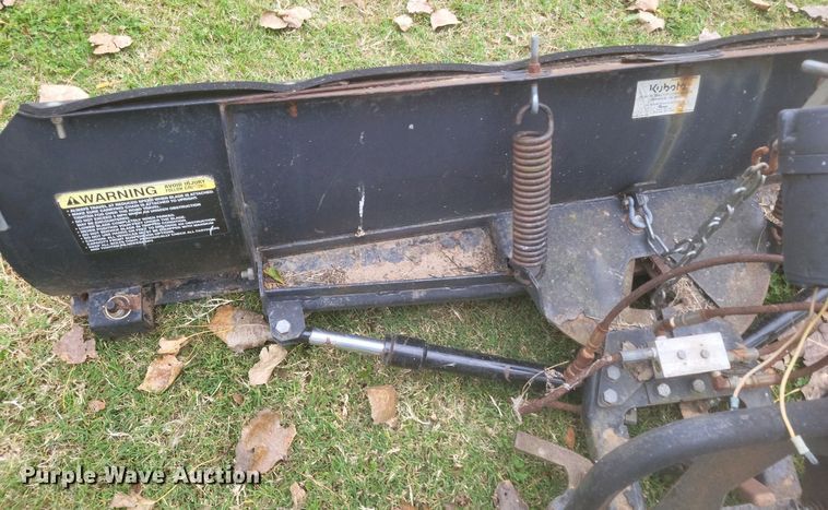 image for item MI9818 Kubota  6' W snow plow