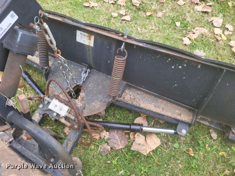 image for item MI9818 Kubota  6' W snow plow