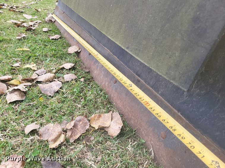 image for item MI9818 Kubota  6' W snow plow