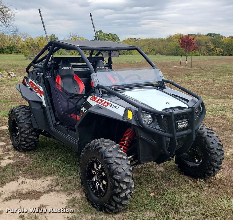 image for item MQ9562 2013 Polaris RZR 900 Walker Evans Racing  utility vehicle