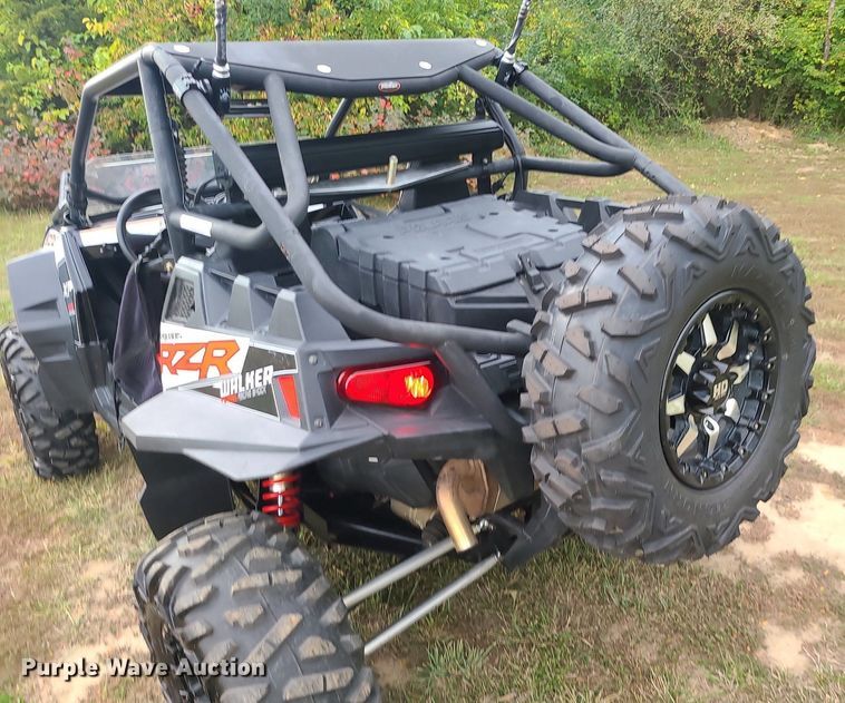 image for item MQ9562 2013 Polaris RZR 900 Walker Evans Racing  utility vehicle