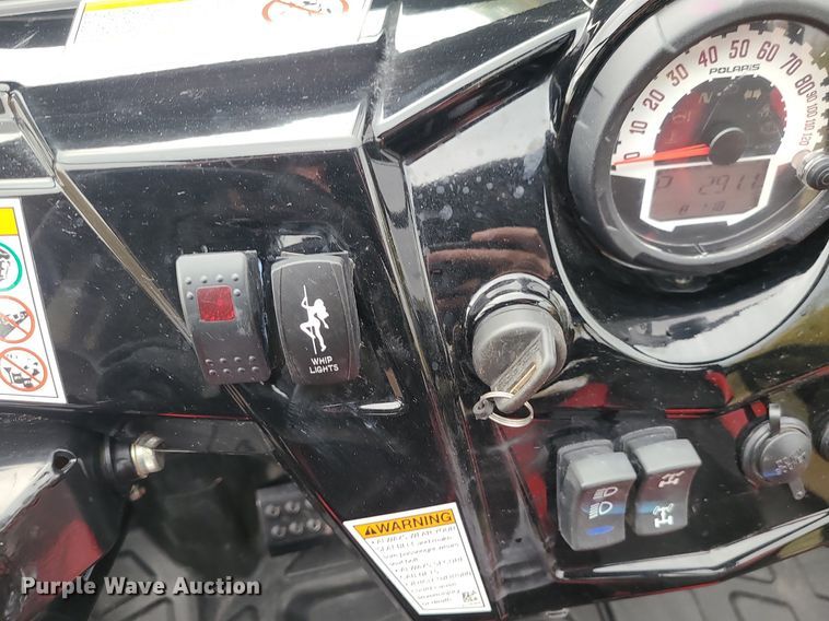 image for item MQ9562 2013 Polaris RZR 900 Walker Evans Racing  utility vehicle