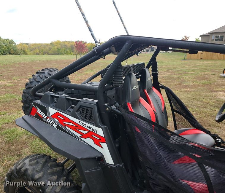 image for item MQ9562 2013 Polaris RZR 900 Walker Evans Racing  utility vehicle