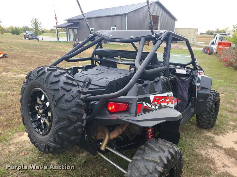 image for item MQ9562 2013 Polaris RZR 900 Walker Evans Racing  utility vehicle