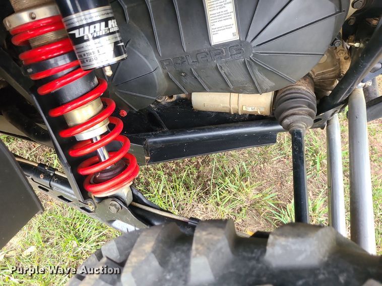 image for item MQ9562 2013 Polaris RZR 900 Walker Evans Racing  utility vehicle