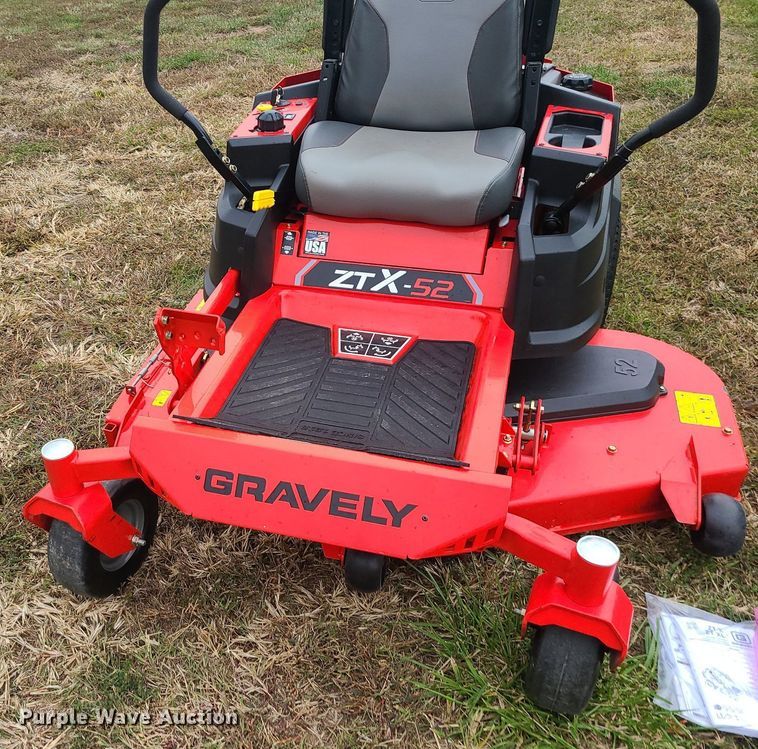 image for item MQ9563 Gravely ZTX-52  ZTR lawn mower