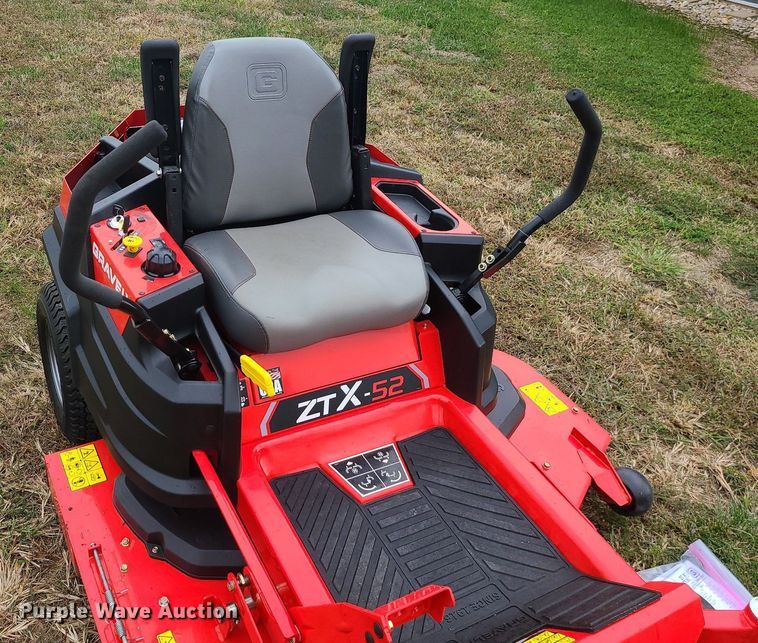 image for item MQ9563 Gravely ZTX-52  ZTR lawn mower