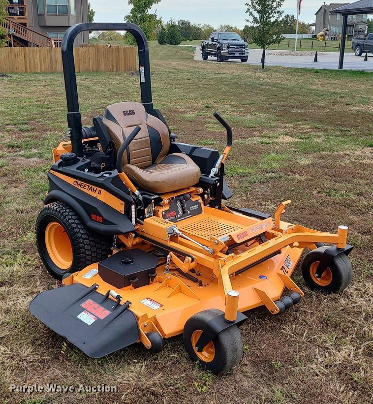 image for item MQ9564 Scag Cheetah II  ZTR lawn mower
