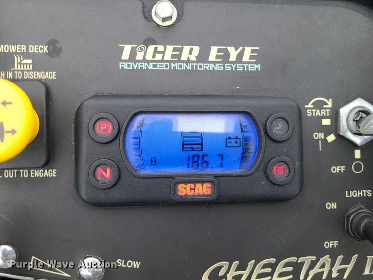 image for item MQ9564 Scag Cheetah II  ZTR lawn mower