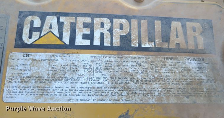 image for item MX9482 1998 GMC T6500  box truck