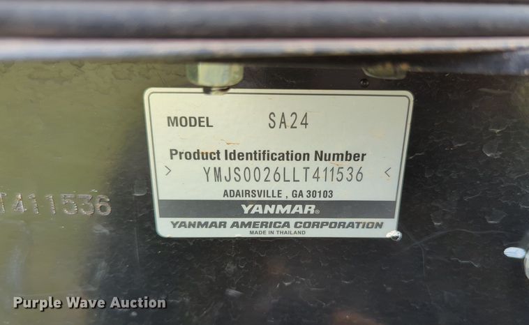 image for item MX9487 Yanmar SA24  tractor
