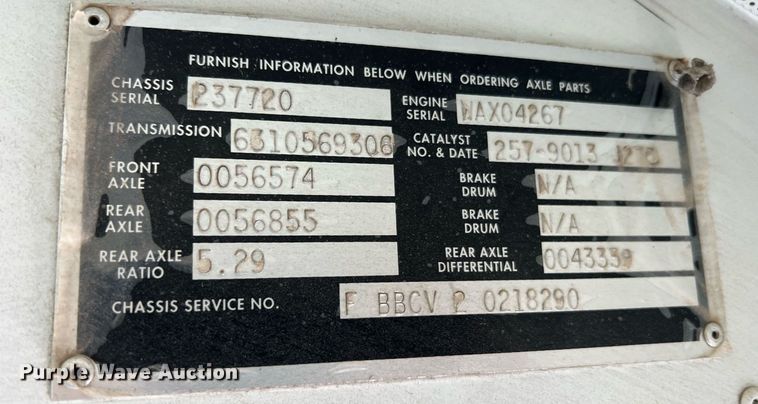 image for item NA9100 2006 Blue Bird  school bus