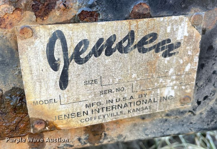 image for item NA9689 Jensen  flatbed