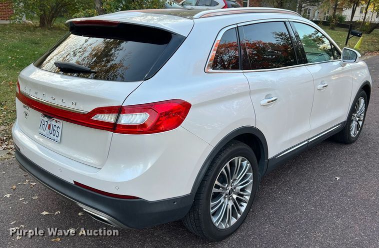 image for item NI9086 2017 Lincoln MKX  SUV