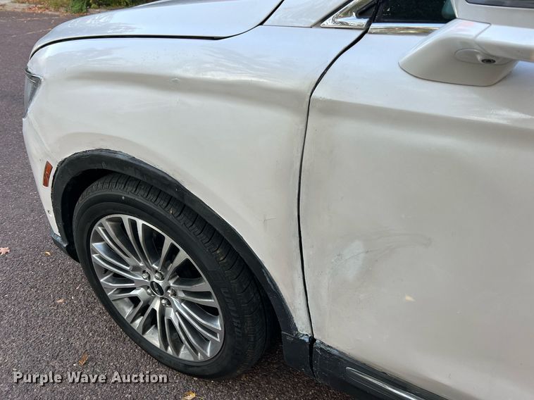 image for item NI9086 2017 Lincoln MKX  SUV