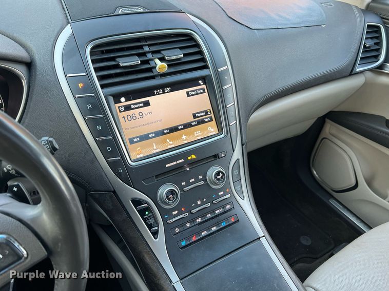 image for item NI9086 2017 Lincoln MKX  SUV