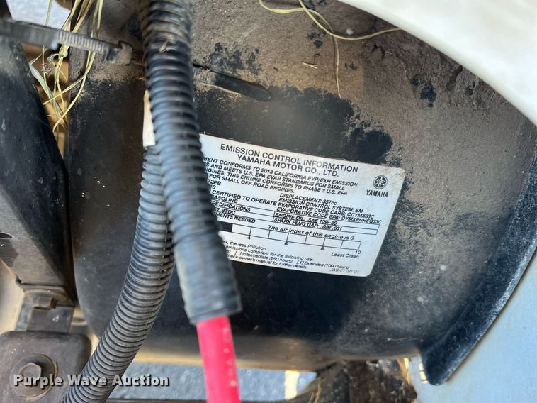 image for item NI9114 2013 Yamaha YDRAX3  golf cart