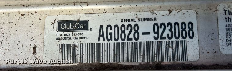 image for item NI9116 2008 Club Car DS  golf cart