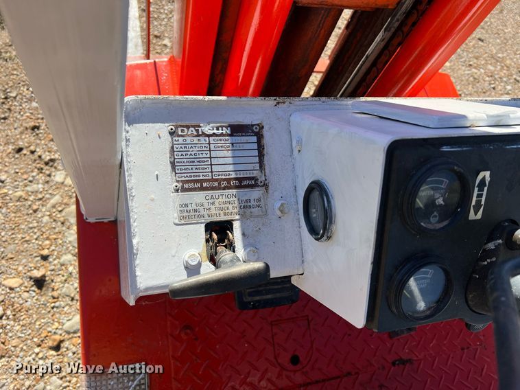 image for item NI9117 Datsun CPF02  forklift