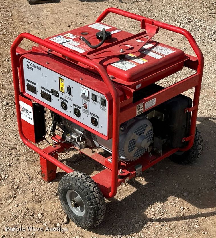 image for item NO9299 Multiquip GA-6HR  generator