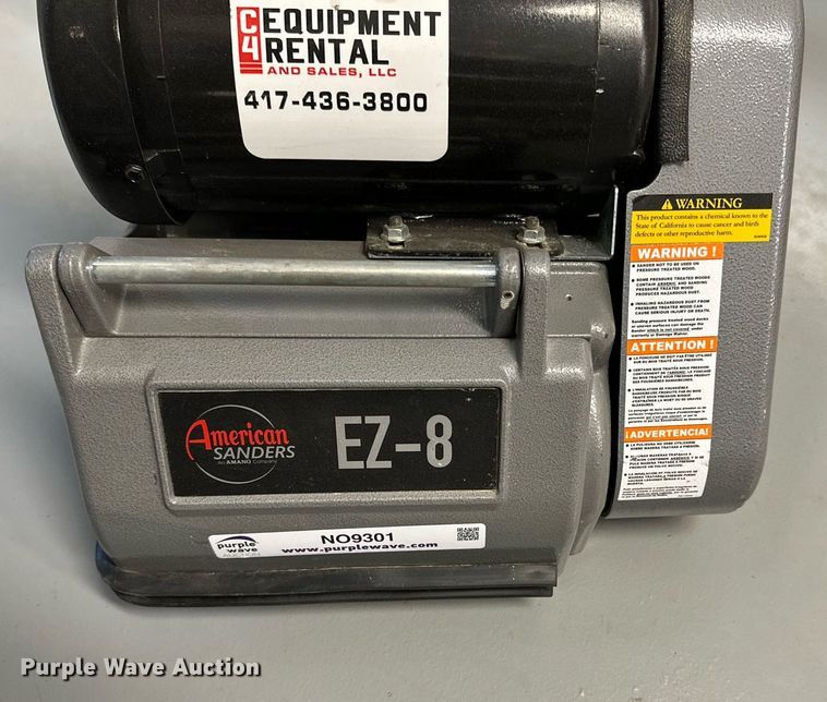 image for item NO9301 American Sanders EZ-8  drum sander