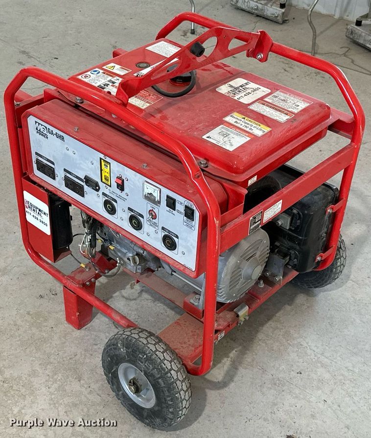 image for item NO9315 Multiquip GA-6HR  generator