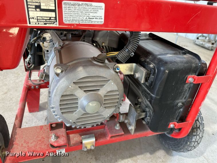 image for item NO9315 Multiquip GA-6HR  generator