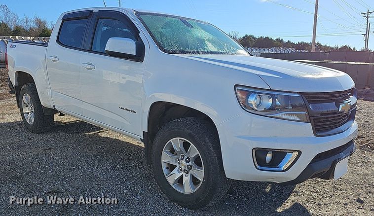 image for item NP9086 2016 Chevrolet Colorado  Crew Cab pickup truck