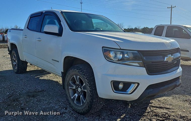 image for item NP9087 2015 Chevrolet Colorado  Crew Cab pickup truck