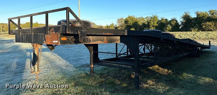 image for item NQ9540 Shop built  car carrier