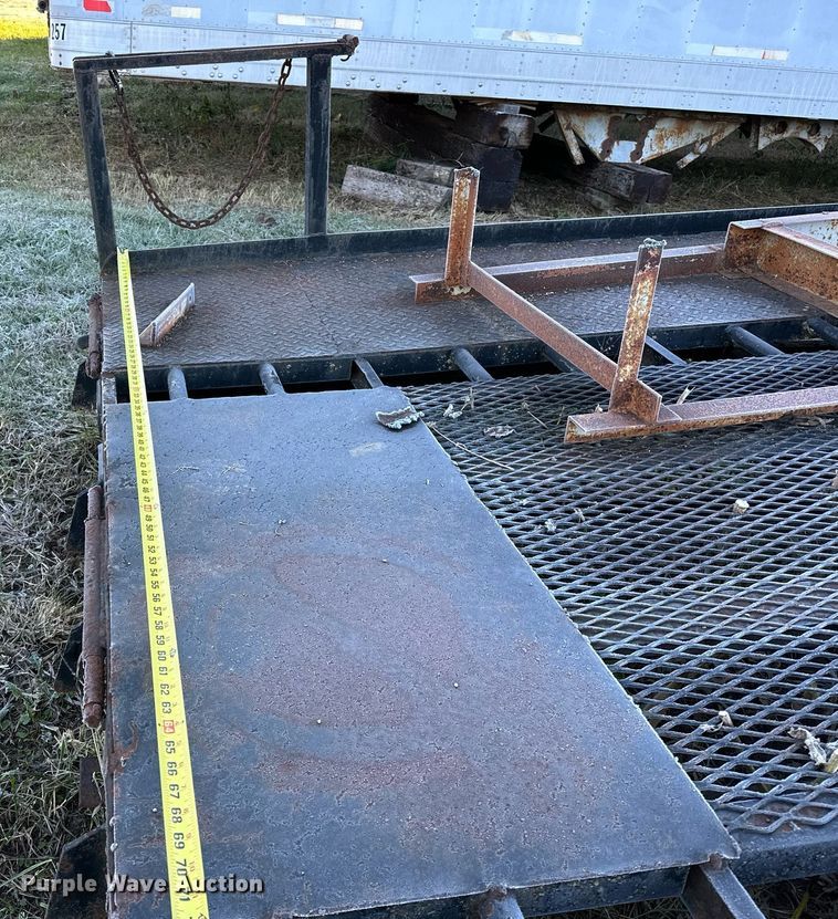 image for item NQ9540 Shop built  car carrier