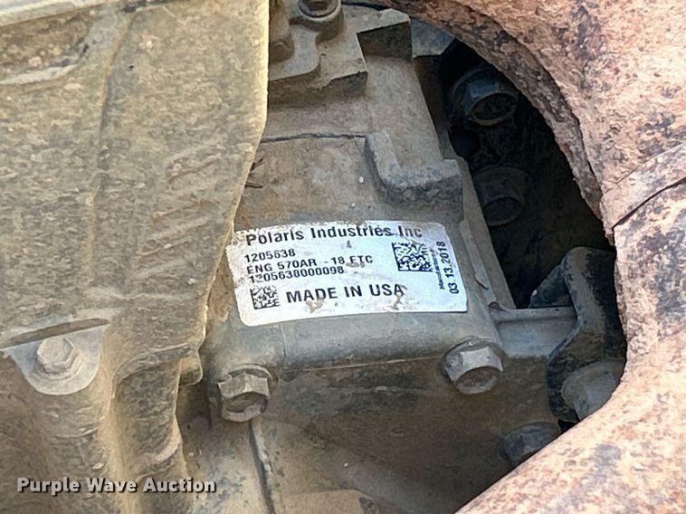 image for item NQ9922 2018 Bobcat  utility vehicle