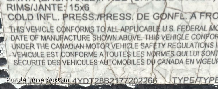 image for item NQ9961 2007 Keystone Hornet