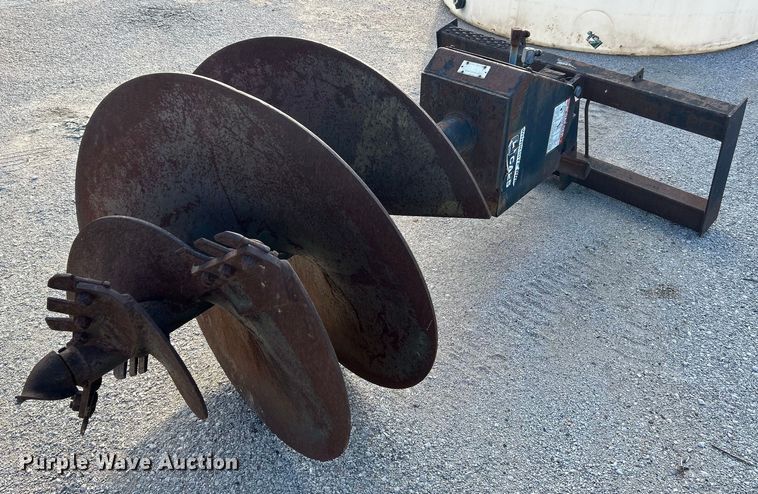 image for item NR9005 John Deere CA25  skid steer auger