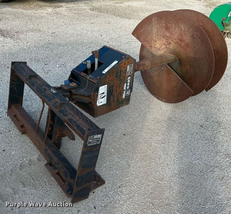 image for item NR9005 John Deere CA25  skid steer auger